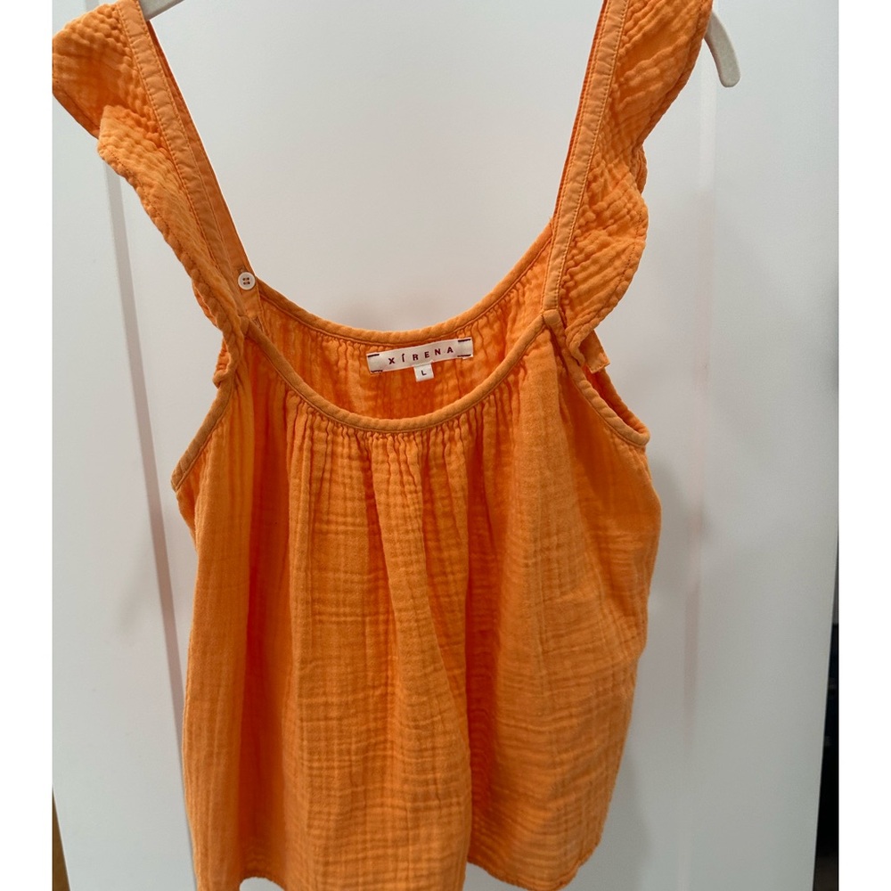 Xirena Orange Rue Top, Size L